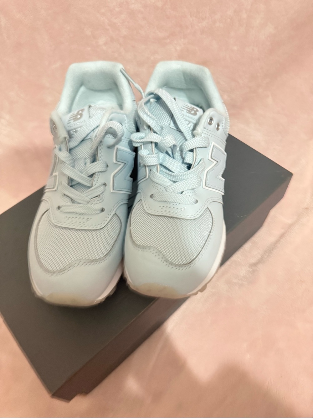 New Balance 574 Light Blue Sneakers